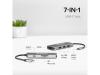 USB C Hub Multiport Adapter, 7-in-1 Hub (4K HDMI, 3 USB 3.0, SD & microSD Card Reader, 87W Charging)