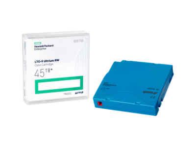 HPE LTO-9 45TB RW Non Cust Lbl 20 Crtg
