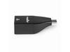 Rocstor Portable USB-C to Gigabit Ethernet Adapter - 1Gbps NIC USB-C to RJ45 Port LAN Network Adapter - USB 3.0/USB 3.1 10/100/1000 Mbps - Aluminum