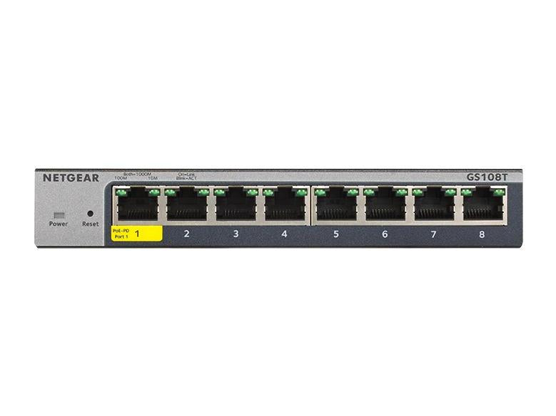 8-Port Gig Eth Smart Managed Pro Switch