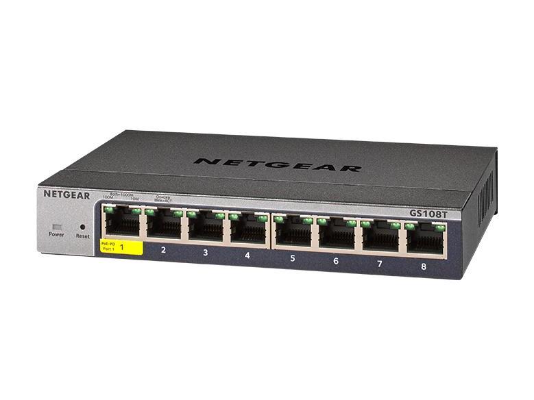 8-Port Gig Eth Smart Managed Pro Switch