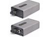 StarTech.com 2-Port USB 3.0 Extender over OM3 Multimode Fiber, LC/LC, 2x 5Gbps USB-A Hub, 350m (1150ft) Range, Durable USB Fiber Optic Extender, Incl. 2x 10G MMF SFP+ modules - Optical USB Extender (F35023-USB-EXTENDER) - USB extender