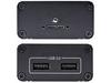 StarTech.com 2-Port USB 3.0 Extender over OM3 Multimode Fiber, LC/LC, 2x 5Gbps USB-A Hub, 350m (1150ft) Range, Durable USB Fiber Optic Extender, Incl. 2x 10G MMF SFP+ modules - Optical USB Extender (F35023-USB-EXTENDER) - USB extender