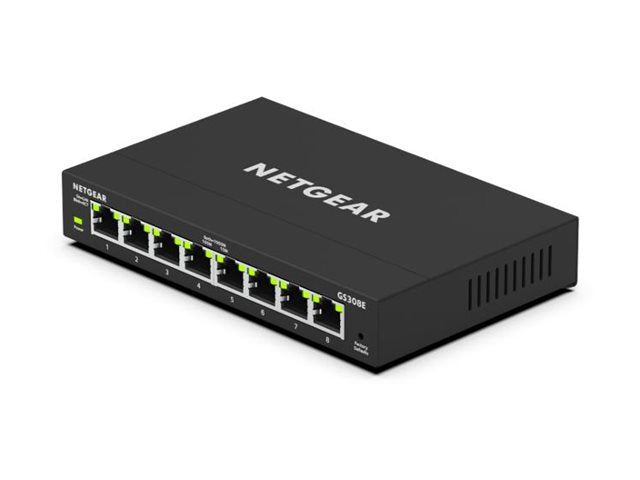NETGEAR 300 Series SOHO Plus GS308E - switch - 8 ports - managed