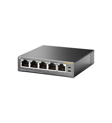 5-Port 10/100Mbps Switch 4-Port PoE