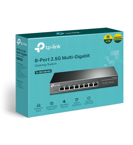 8-Port 2.5G Multi-Gigabit Desktop Switch