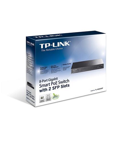 8-Port Gigabit Desktop PoE Smart Switch