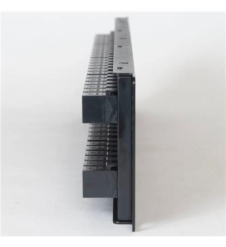 PATCH PANEL,CAT6A, FEED-THRU 48-P,2RMS