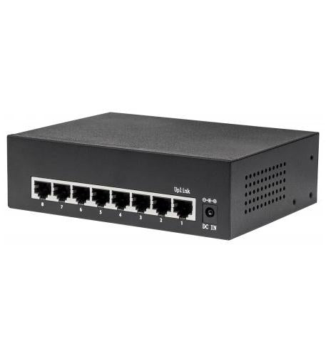 8 Port Gigabit PoEplus Switch