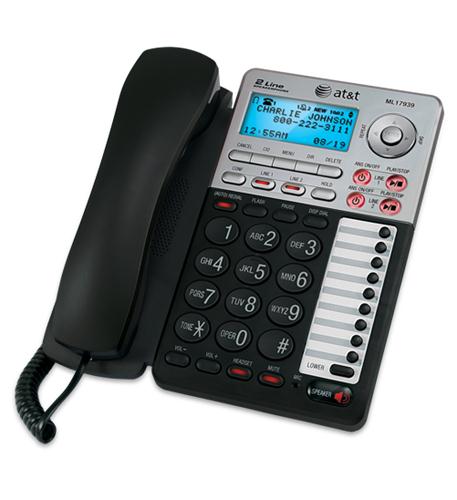 ATT 2-line Corded with ITAD/CID