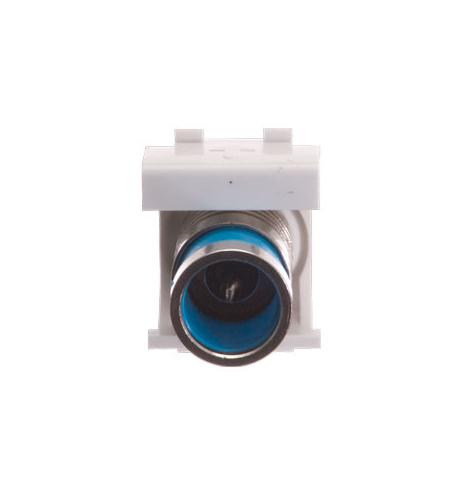 MODULE, CRIMP, RCA, RG6Q, BK INS, WHITE