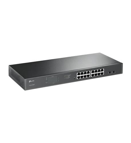 16-Port Gb Easy Smart PoEplus Switch