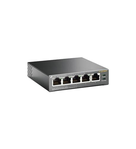 5-Port 10/100Mbps Switch 4-Port PoE