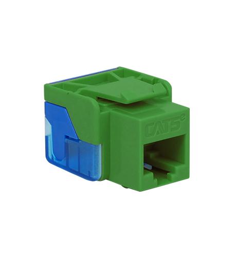 MODULE, CAT 5e, EZ, GREEN