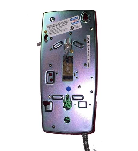 255447ARC20M Wall Phone w/Armored Cord