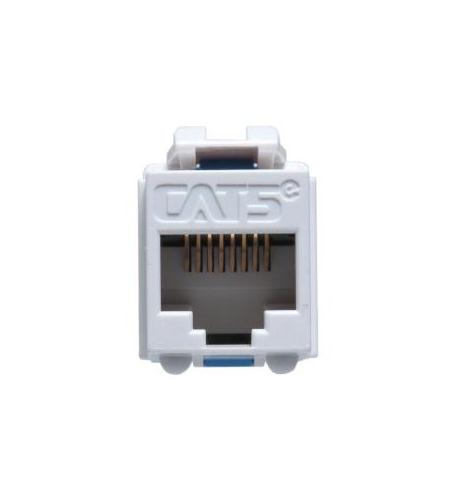 MODULE, CAT 5e, HD, WHITE