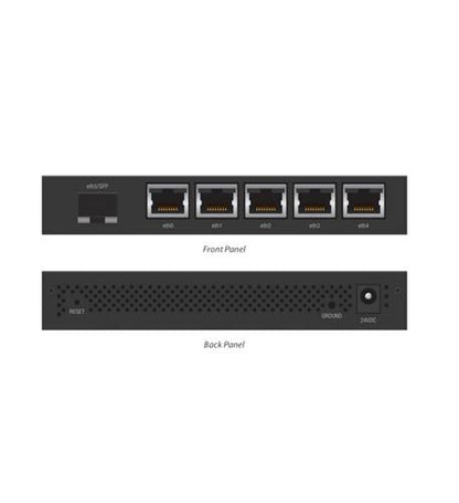EDGEROUTER X, 6-PORT, POE, SFP