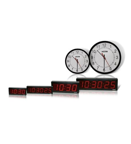 IP PoE 6 Digit, 4 inch Digital Clock, Do