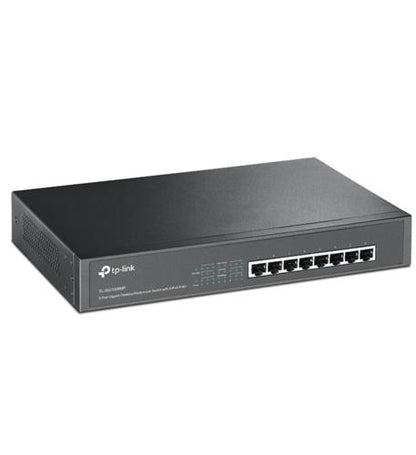 8-Port Gigabit Desktop w/8-POE Switch