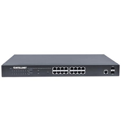16-Port Gb Ethernet PoEplus Web-Manage