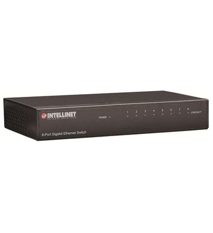 IntellinetGigabit 8 Port SwitchDeskMetal