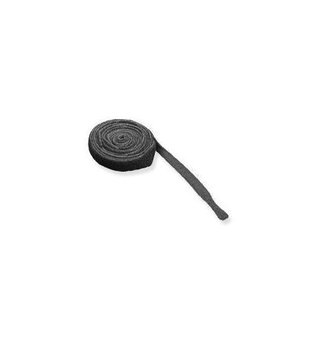 VELCRO CABLE TIE, 12", BLACK, 100PK