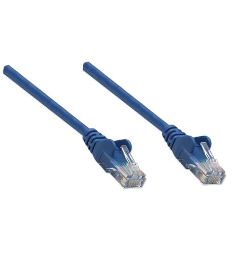 CAT5e BOOT PATCH CORD .5 FT BLUE