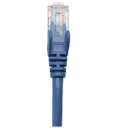 CAT5e BOOT PATCH CORD .5 FT BLUE