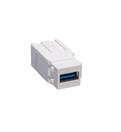 MODULE, USB,TYPE A, FEMALE TO FEMALE, WH