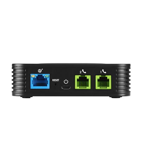 2-port FXS Analog Telephone Adapter