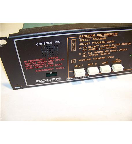 Bogen Master Control Panel