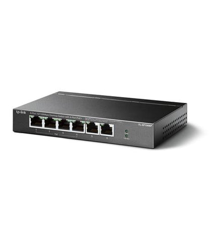 6-Port 10/100Mbps Desktop Switch w/4PoE+
