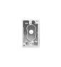 JUNCTION BOX, 1-GANG, WHITE