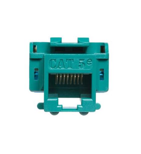 MODULE, CAT 5e, EZ, GREEN