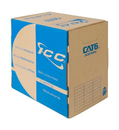 C6 500 UTP SLD CBL 23G 4P CMP, 1K GREEN