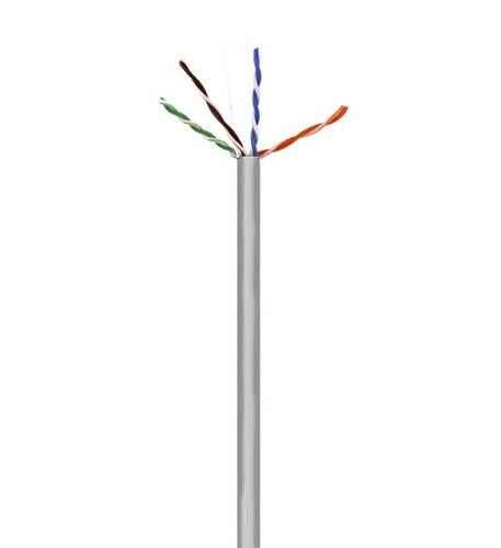 CAT6 UTP PLENUM NO SPLINE GRAY