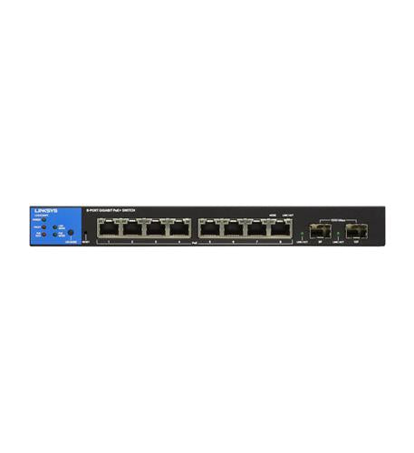8-Port Managed Gigabit PoEplus Switch