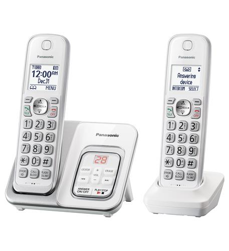 2HS Cordless Telephone in White, ITAD
