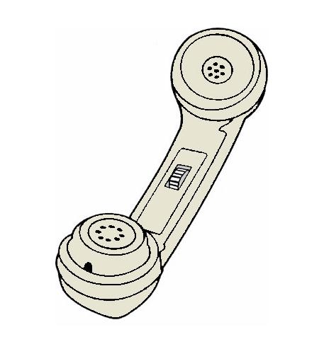 Special Needs Handset in Ash
