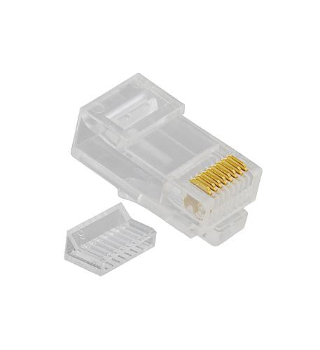 PLUG, 8P8C, CAT 5E, STRANDED, 100PK
