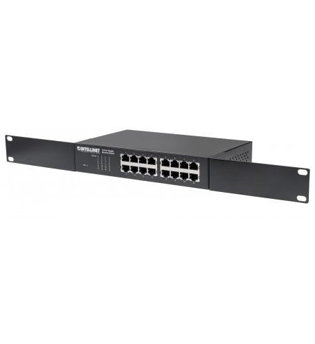16 Port Rackmount/Desktop Metal Switch