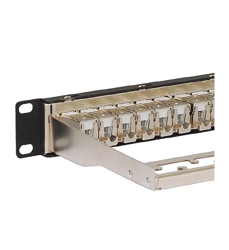 PATCH PANEL,CAT 6A,SHIELDED 24-P,1RMS