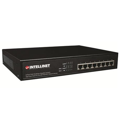 8 Port Gigabit Switch all POEplus Desk