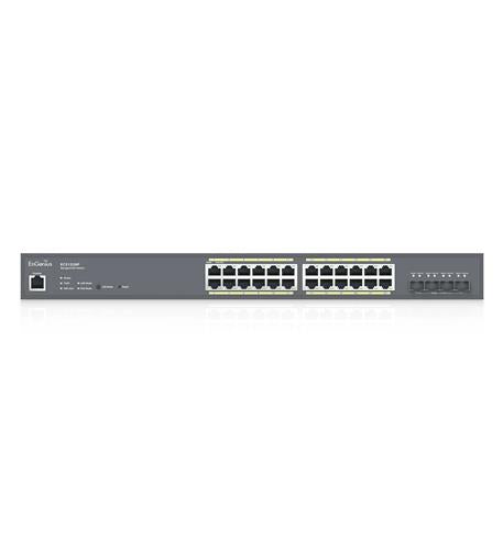 24-Port Cloud Managed 1U Rack-Mount
