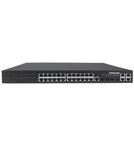 24-Port Gb Ethernet PoEplus  Web-Manage