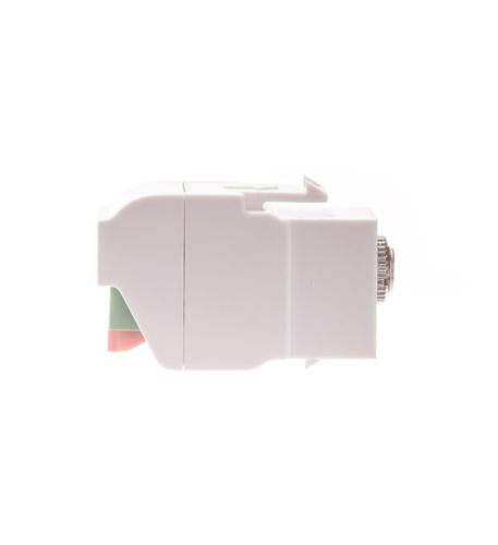 MODULE, STEREO AUDIO, 3.5 MM, WHITE