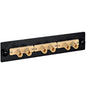 ADAPTER PANEL, 6-SIMPLEX ST, METAL BLACK