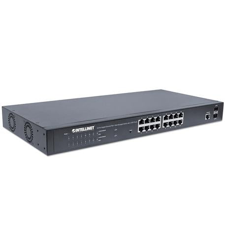 16-Port Gb Ethernet PoEplus Web-Manage