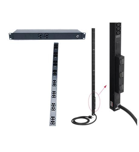POWER MGMT 19in RACK 15A 14 OUTLET