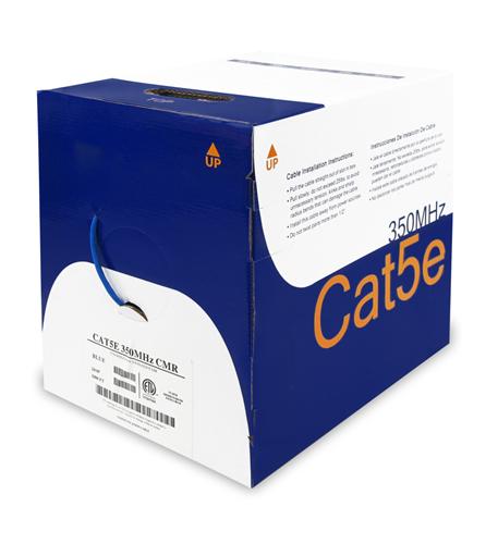 CAT5 CABLE RISER 1000 FT BLUE
